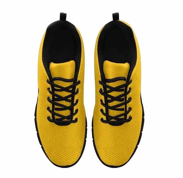 Sneakers for Women, Golden Yellow by inQue.Style