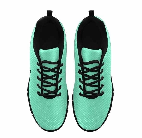 Sneakers for Women, Aquamarine Green by inQue.Style