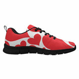 Sneakers for Women, Love Red Hearts - S926 by inQue.Style