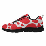 Sneakers for Women, Love Red Hearts - S926 by inQue.Style