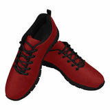 Sneakers for Women, Maroon Red by inQue.Style