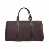 Travel Bag, Leather Carry On Large Luggage Bag, Carafe Brown by inQue.Style