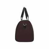 Travel Bag, Leather Carry On Large Luggage Bag, Carafe Brown by inQue.Style