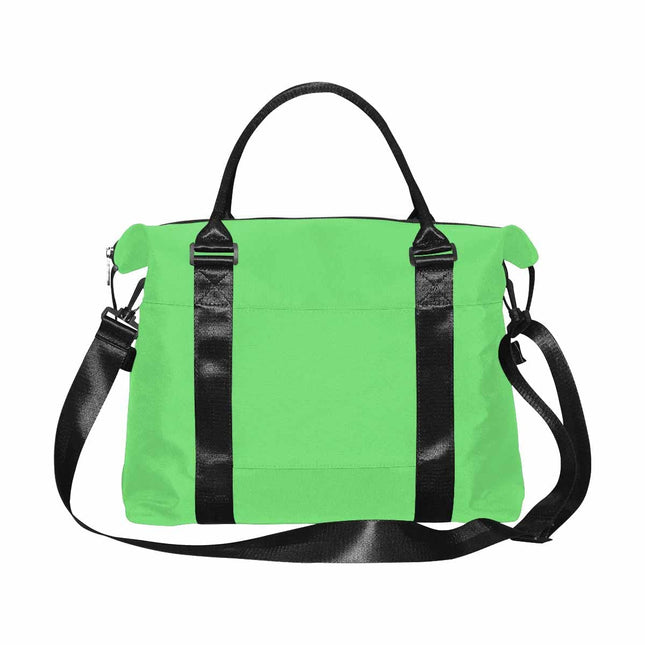Travel Bag, Pastel Green , Canvas Carry by inQue.Style