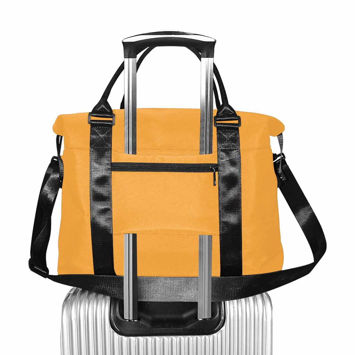 Travel Bag, Yellow Orange , Carry by inQue.Style