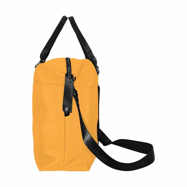Travel Bag, Yellow Orange , Carry by inQue.Style