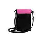 Womens Cell Phone Crossbody Purse, Vibrant Pink Lavender by inQue.Style