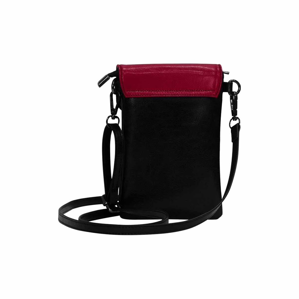 Womens Cell Phone Purse, Burgundy Red by inQue.Style