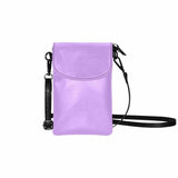 Womens Cell Phone Purse, Mauve Purple by inQue.Style