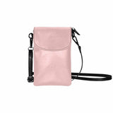 Womens Cell Phone Purse, Rose Quartz Red by inQue.Style