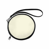 Womens Round Handbag, Beige by inQue.Style