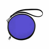 Womens Round Handbag, Blue Iris by inQue.Style