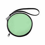 Womens Round Handbag, Celadon Green by inQue.Style