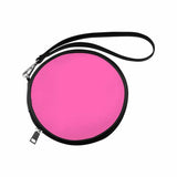 Womens Round Handbag, Hot Pink by inQue.Style