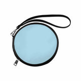 Womens Round Handbag, Light Blue by inQue.Style