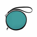 Womens Round Handbag, Mint Blue by inQue.Style