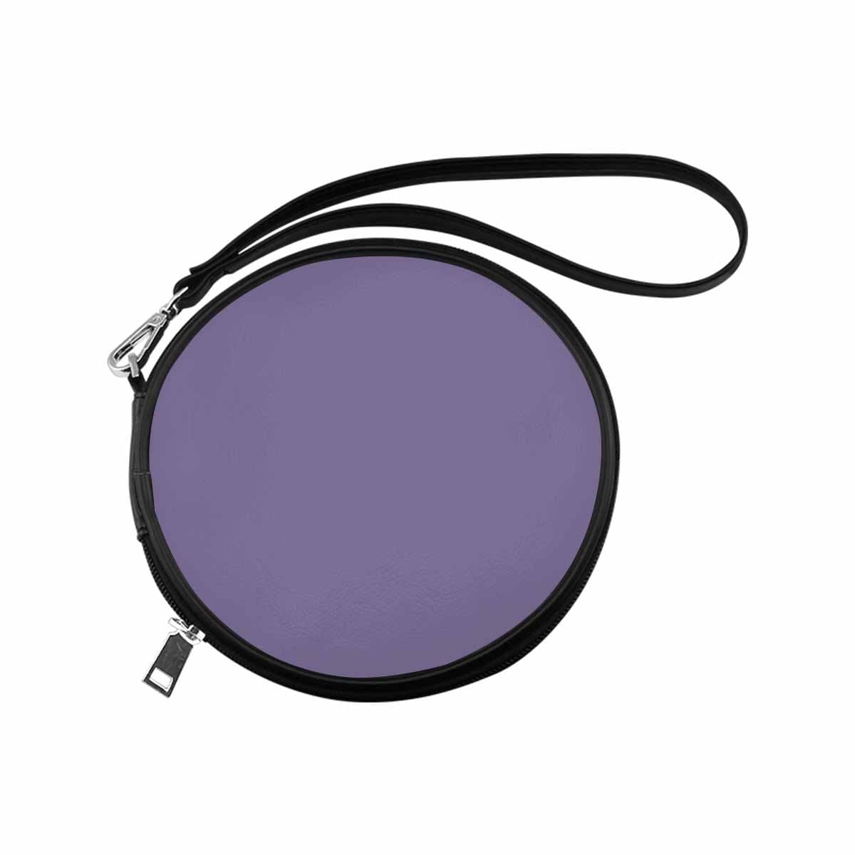 Womens Round Handbag, Purple Haze by inQue.Style