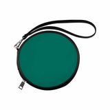 Womens Round Handbag, Teal Green by inQue.Style