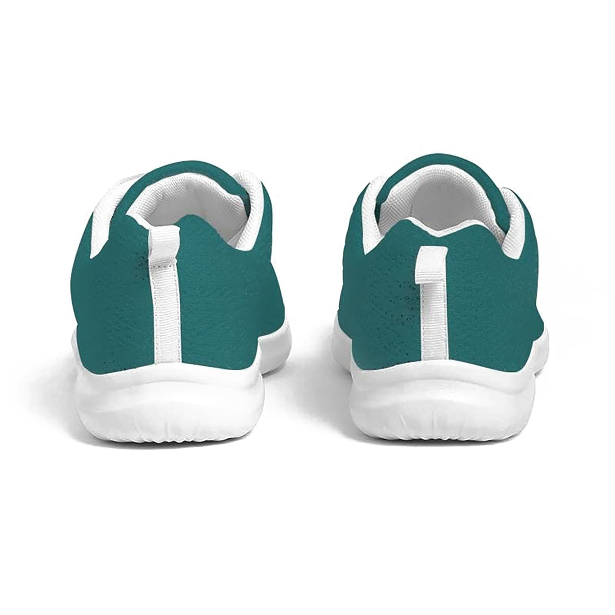 Womens Sneakers - Canvas Running Shoes, Teal Green by inQue.Style