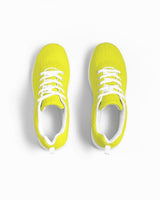 Womens Sneakers - Yellow Canvas Sports Shoes / Running by inQue.Style