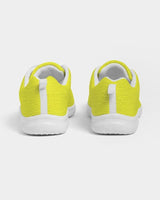 Womens Sneakers - Yellow Canvas Sports Shoes / Running by inQue.Style