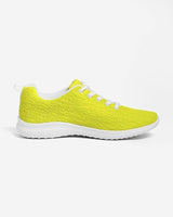 Womens Sneakers - Yellow Canvas Sports Shoes / Running by inQue.Style