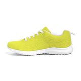 Womens Sneakers - Yellow Canvas Sports Shoes / Running by inQue.Style