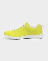 Womens Sneakers - Yellow Canvas Sports Shoes / Running by inQue.Style