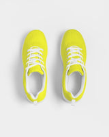 Womens Sneakers - Yellow Canvas Sports Shoes / Running by inQue.Style