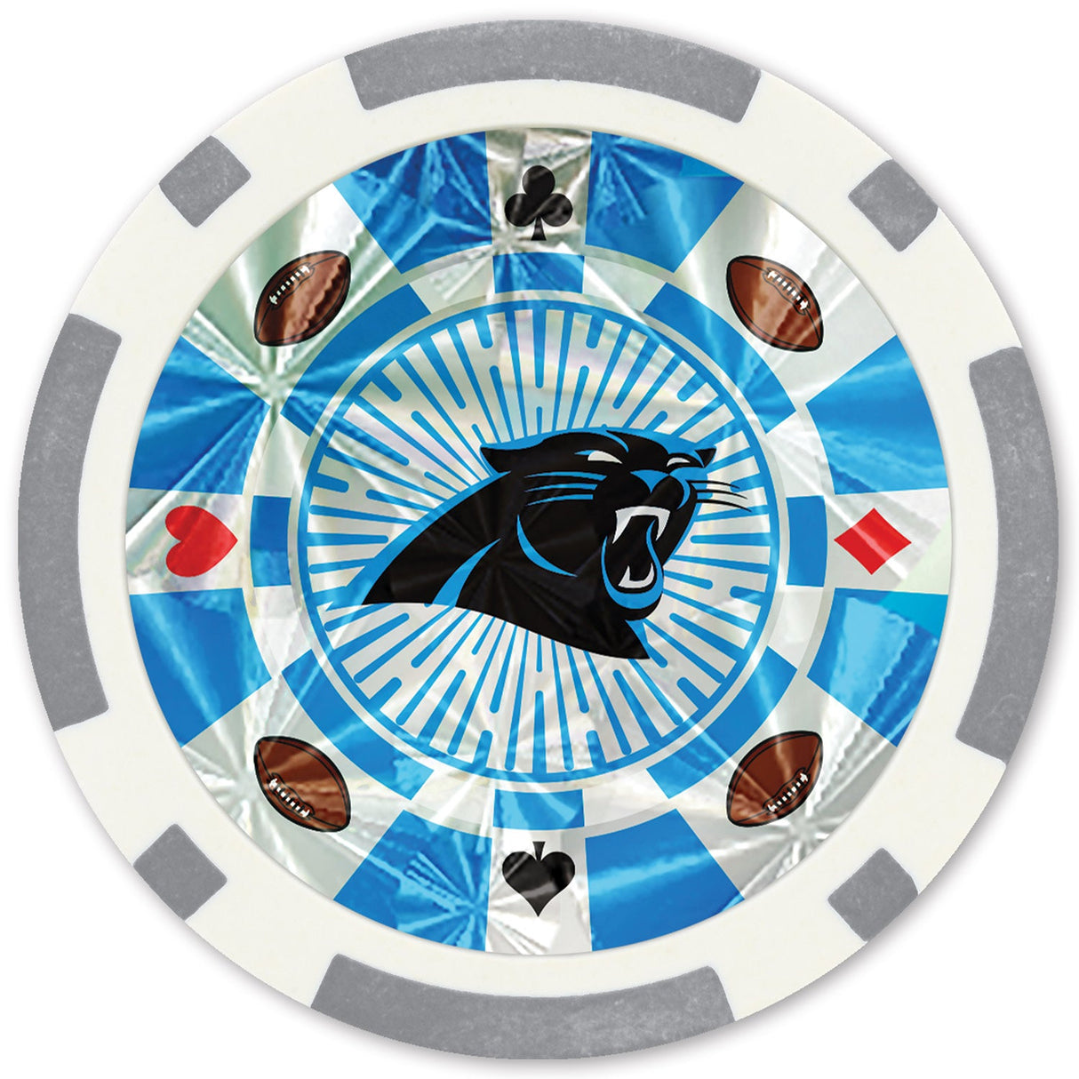 Carolina Panthers 20 Piece Poker Chips by MasterPieces Puzzle Company INC