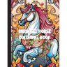 Carousel Horse Coloring Book: A Whimsical Journey of Relaxation and Creativity with 30 Enchanting Designs for Adults