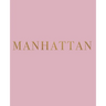 Manhattan: A decorative book for coffee tables, bookshelves and interior design styling - Stack deco books together to create a custom look