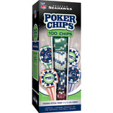 Seattle Seahawks 100 Piece Poker Chips by MasterPieces Puzzle Company INC