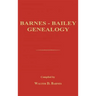 Barnes-Bailey Genealogy