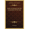 Essays On Suicide And The Immortality Of The Soul