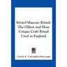 Bristol Masonic Ritual: The Oldest and Most Unique Craft Ritual Used in England