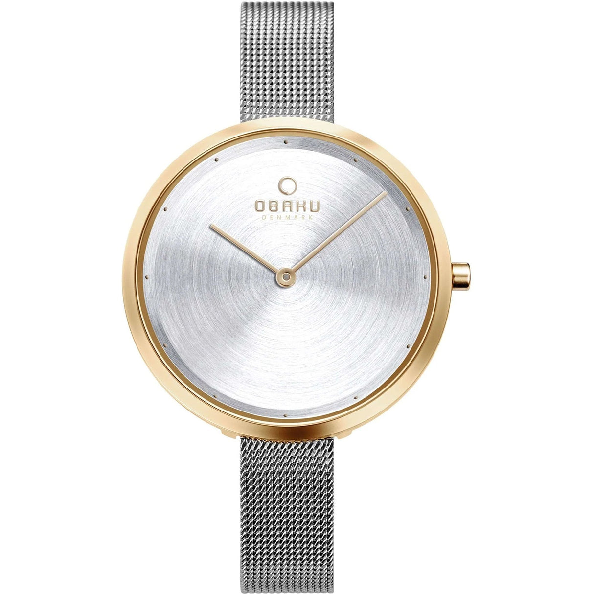 Obaku Women's Classic Silver Dial Watch - V227LXGIMC by Balec Group