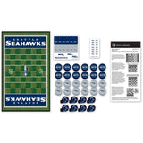 Seattle Seahawks Checkers Board Game by MasterPieces Puzzle Company INC