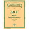 15 Two-Part Inventions: Schirmer Library of Classics Volume 1512 Piano Solo, Arr. Busoni