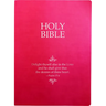KJV Holy Bible, Delight Yourself in the Lord Life Verse Edition, Large Print, Berry Ultrasoft: (Red Letter, Pink, 1611 Version)
