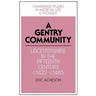A Gentry Community: Leicestershire in the Fifteenth Century, C.1422 C.1485