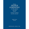 Symphony in D minor, CFF 130: Study score