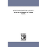 Lectures On the Dramatic Literature of the Age of Elizabeth. by William Hazlitt.