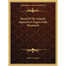 Ritual Of The Entered Apprentice's Degree Fully Illustrated