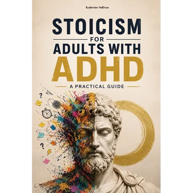 Stoicism for Adults with ADHD: A Practical Guide. Marcus Aurelius Meditations for ADHD. Self Help Stoic philosophy modern application