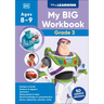 Disney Learning Big Workbook Grade 3: Math & English Workbook for Kids Aged 8-9, Curriculum-Based