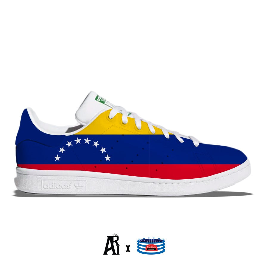 "Venezuela" Adidas Stan Smith Casual Shoes by Stadium Custom Kicks