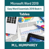 Word 2019 Tables