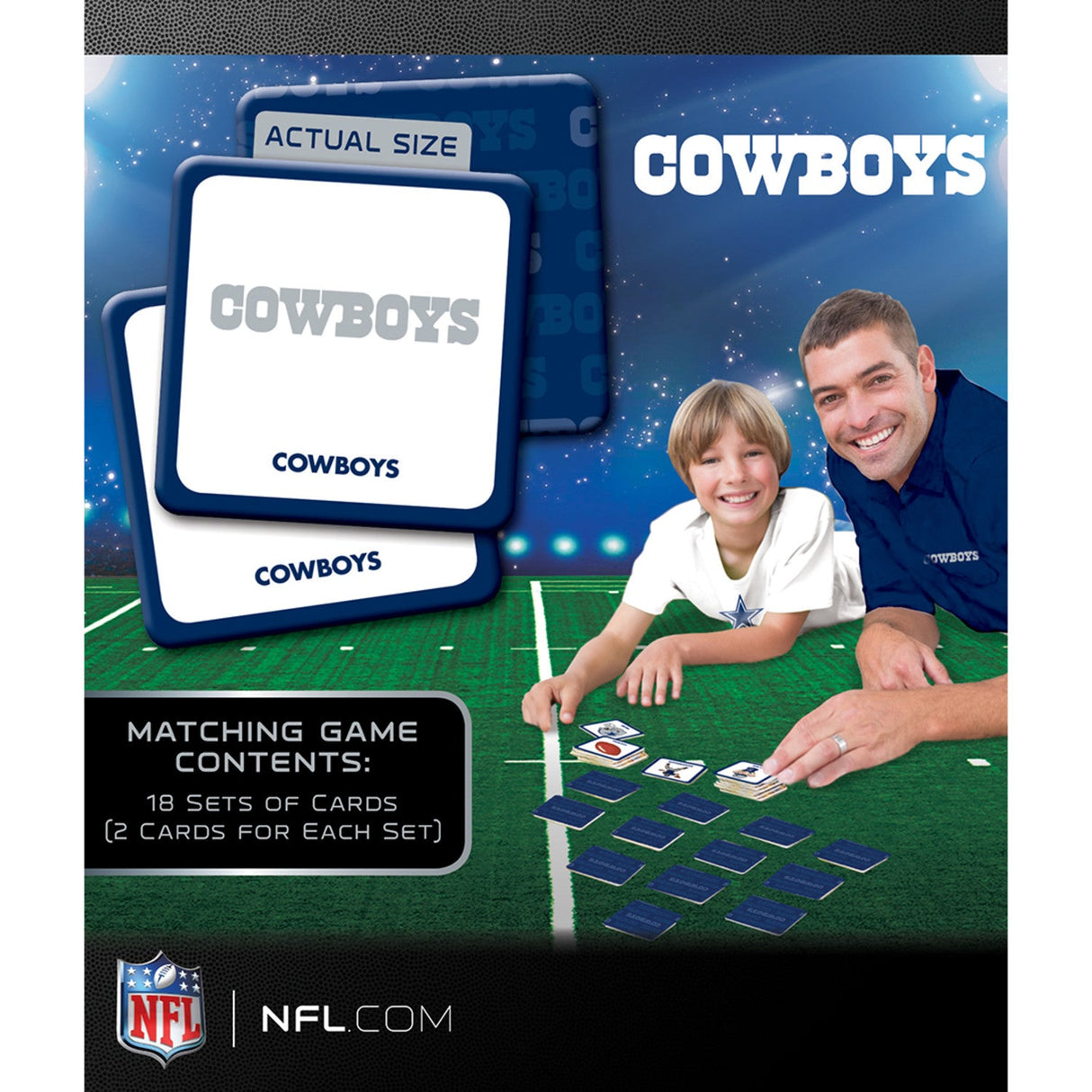 Dallas Cowboys Matching Game by MasterPieces Puzzle Company INC