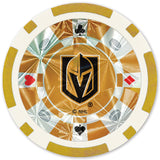 Las Vegas Golden Knights 20 Piece Poker Chips by MasterPieces Puzzle Company INC